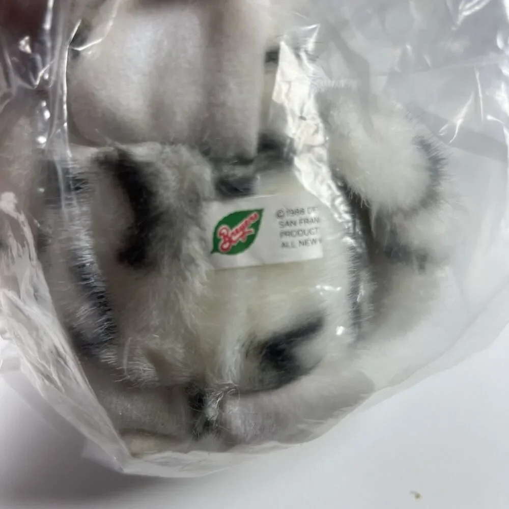 1988 Breyers Ice Cream 6” Snowy Owl Plush New Factory Sealed Advertising